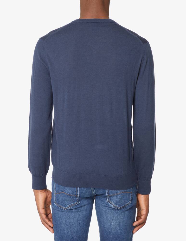 rinascente Armani Exchange Maglia girocollo in lana - Blu