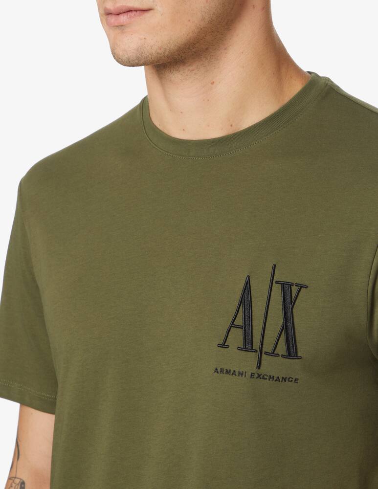 Armani Exchange Maglietta icon - verde militare - immagine 4 Armani Exchange Maglietta icon - verde militare - immagine 4