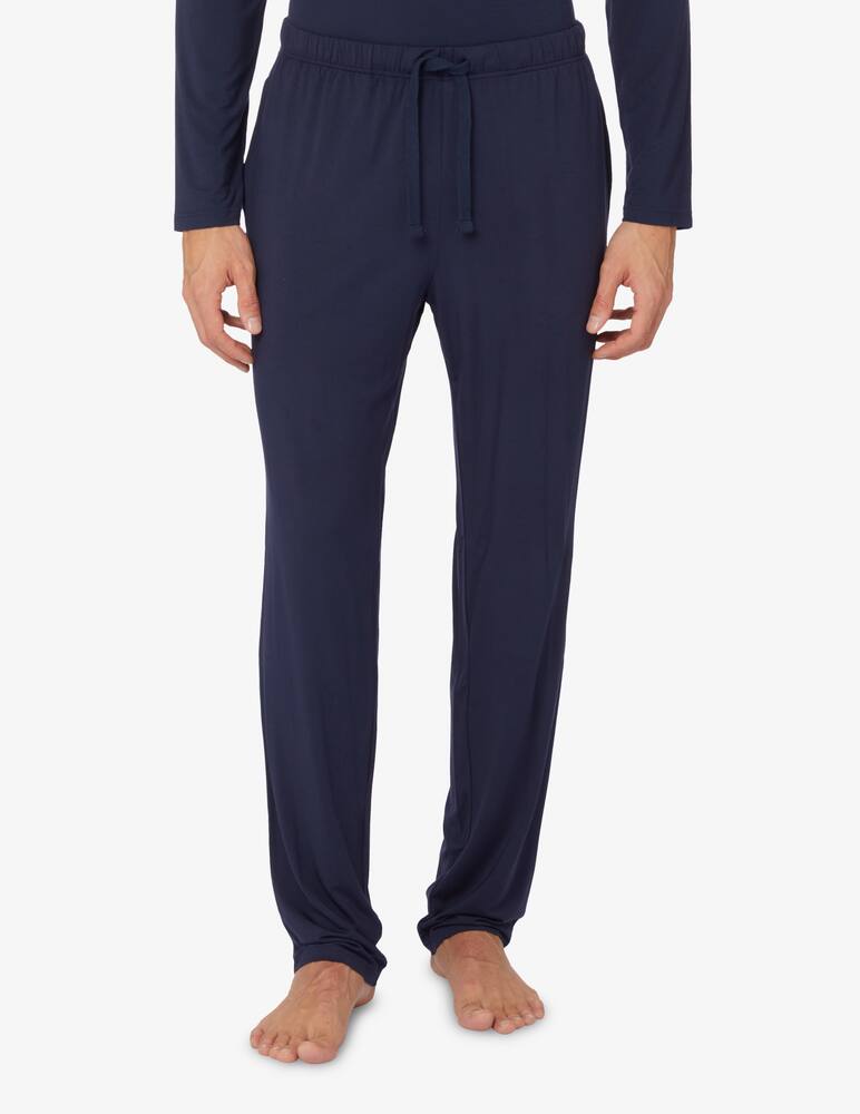 rinascente Emporio Armani Soft modal pants - Blue