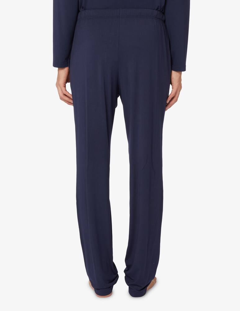 rinascente Emporio Armani Soft modal pants - Blue