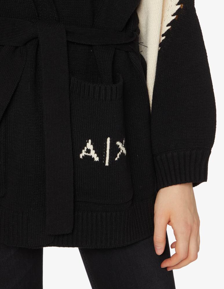 rinascente Armani Exchange Cardigan in misto cotone - Nero