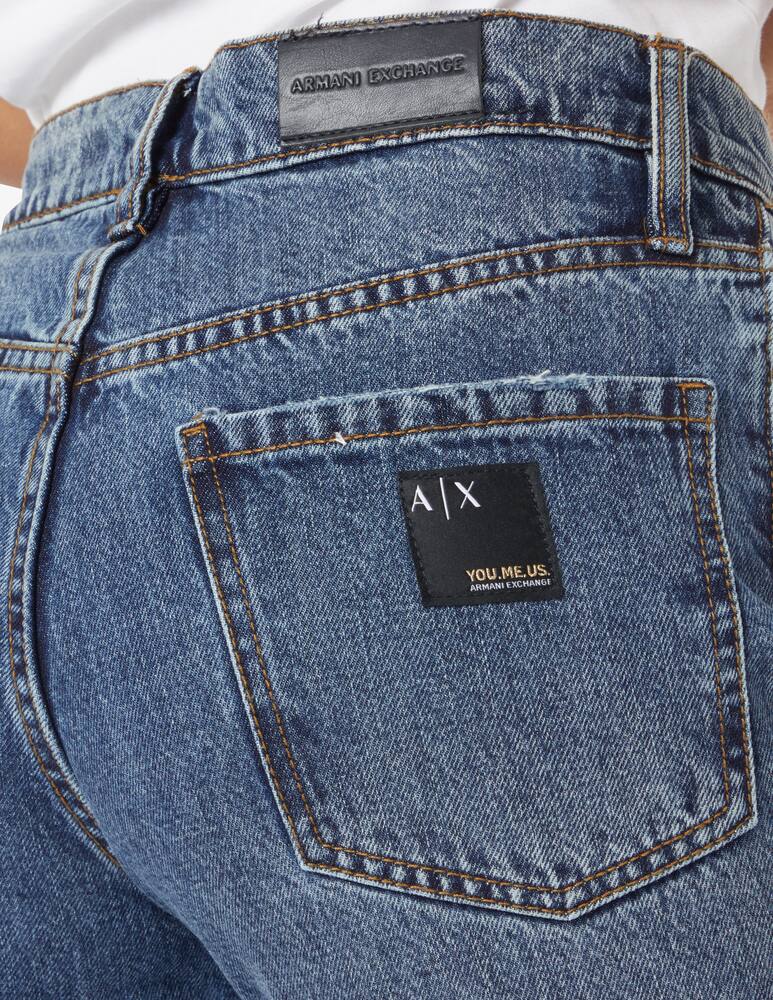 rinascente Armani Exchange High rise carrott jeans - Blue