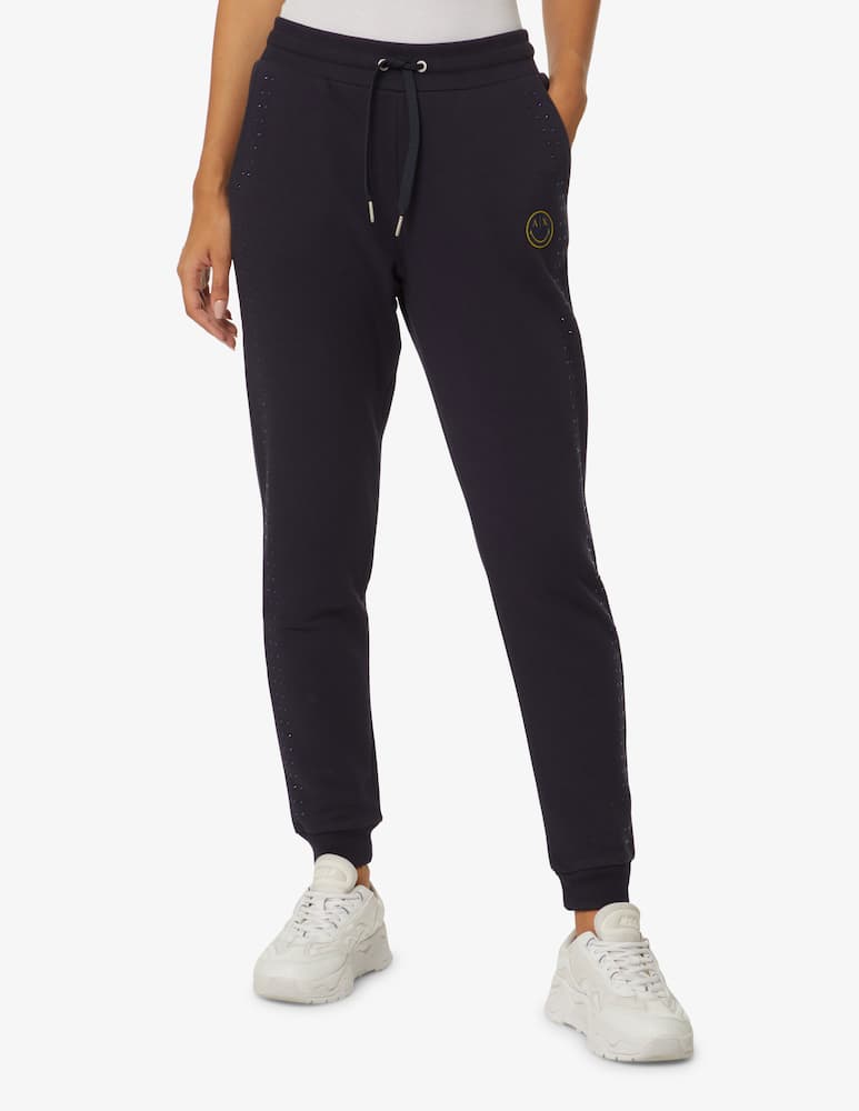 rinascente Armani Exchange Smile Capsule cotton sweatpants - Black