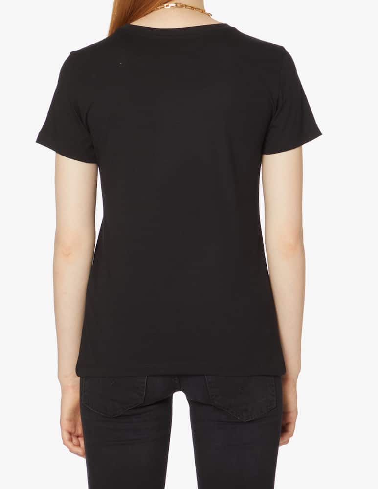 rinascente Armani Exchange Cotton logo t-shirt - Black