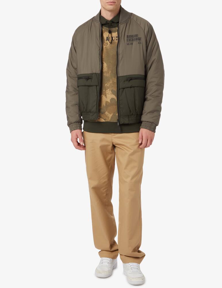 rinascente Armani Exchange Bomber reversibile - Verde