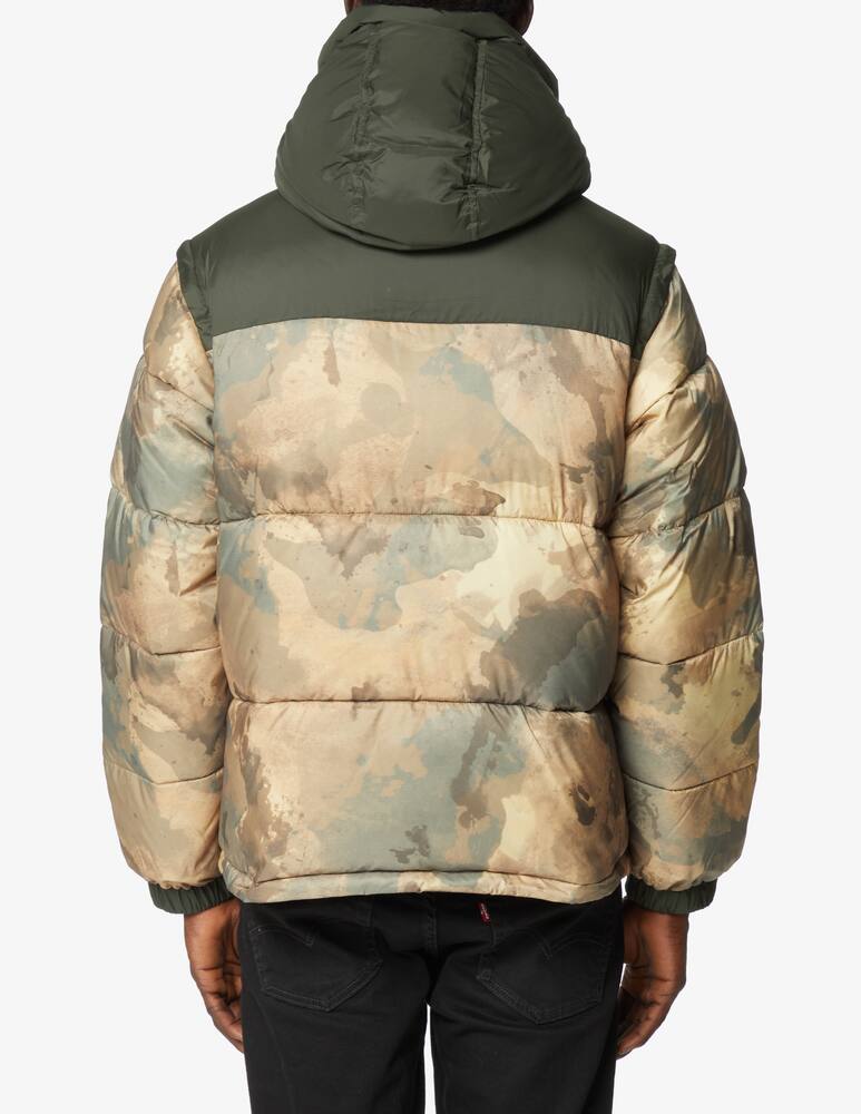 rinascente Armani Exchange Hooded puffer jacket - Multicolor