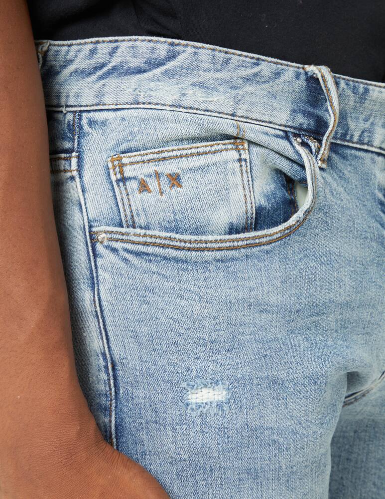rinascente Armani Exchange Skinny jeans j10 - Light blue