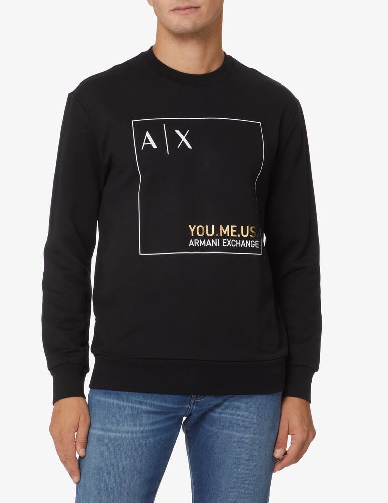 rinascente Armani Exchange Felpa girocollo - nero