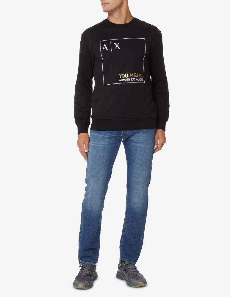 rinascente Armani Exchange Felpa girocollo - nero
