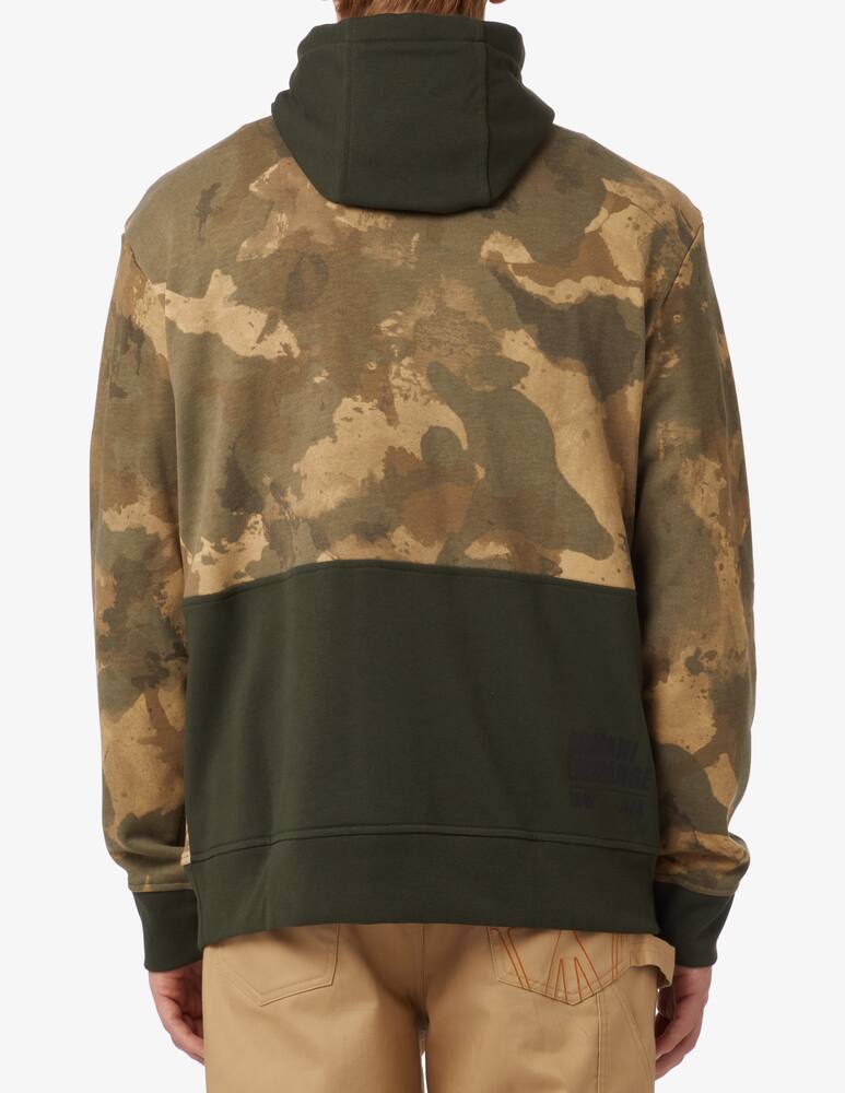 rinascente Armani Exchange Hoodie - camo green