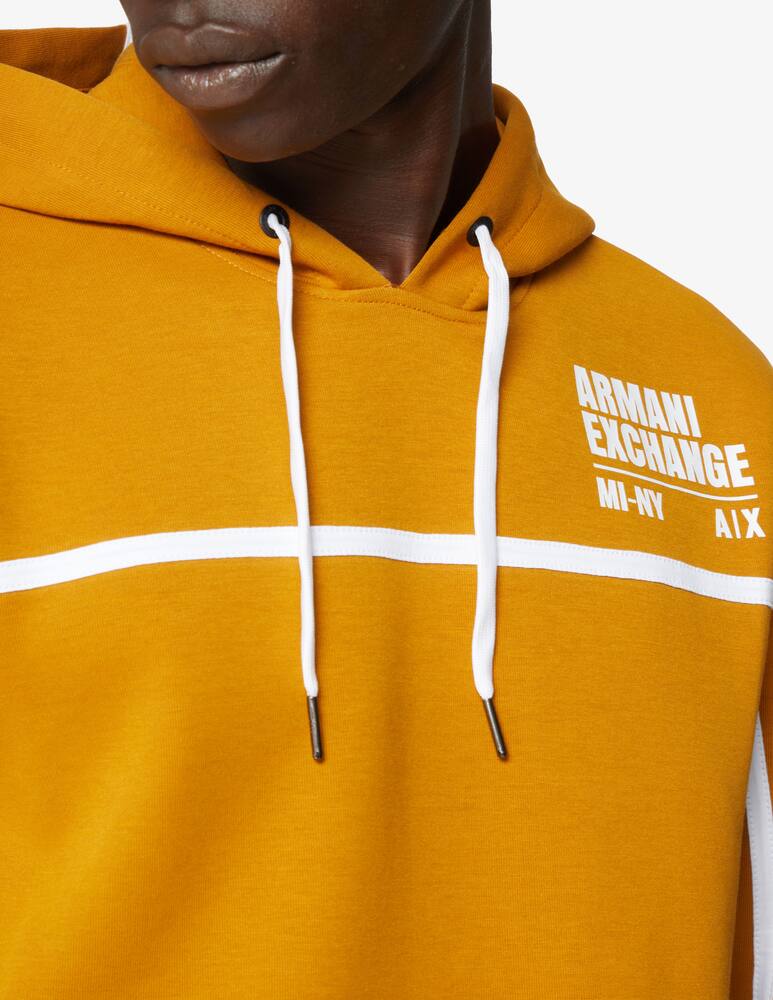 rinascente Armani Exchange Hoodie with band - Orange