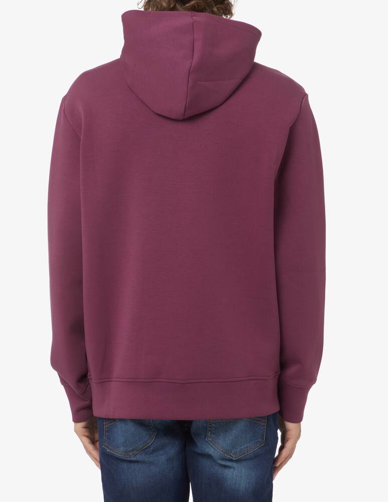 rinascente Armani Exchange Ax metal hoodie - Red