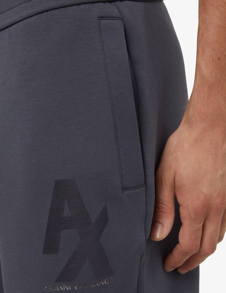 rinascente Armani Exchange Ax logo sweatpants - Blue