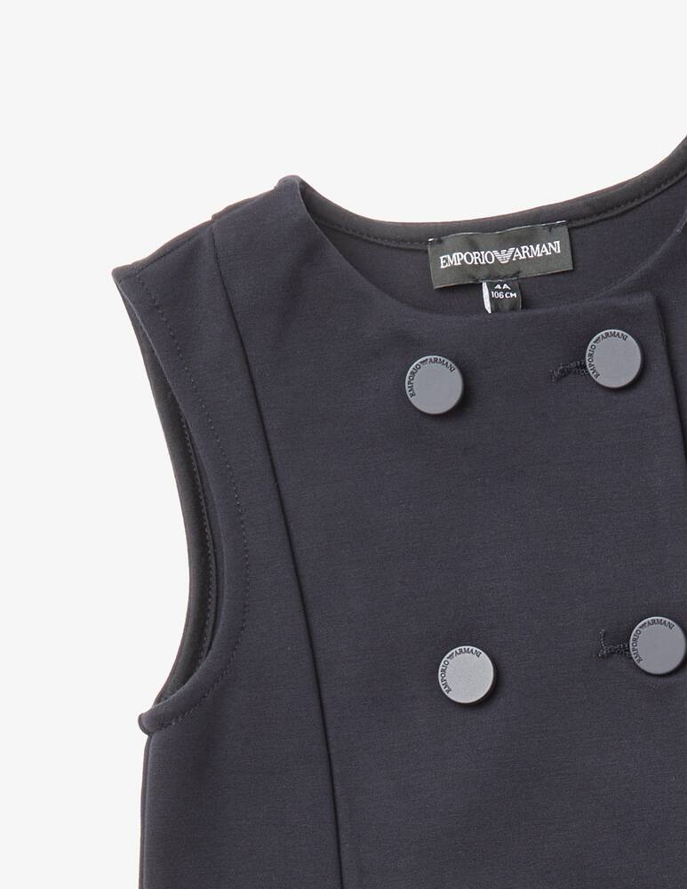 rinascente Emporio Armani Vestito in misto cotone - Blu