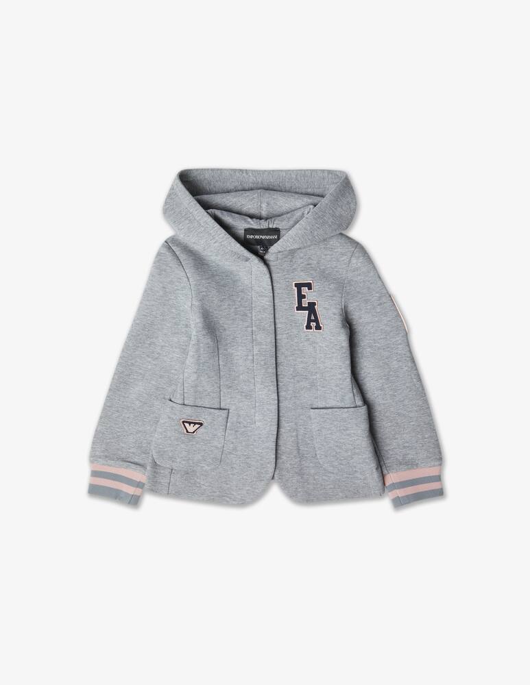 Emporio Armani Giacca in misto cotone - Grigio - immagine 1 Emporio Armani Giacca in misto cotone - Grigio - immagine 1