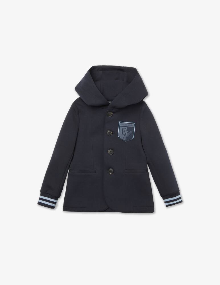 Emporio Armani Giacca in misto cotone - Blu - immagine 1 Emporio Armani Giacca in misto cotone - Blu - immagine 1