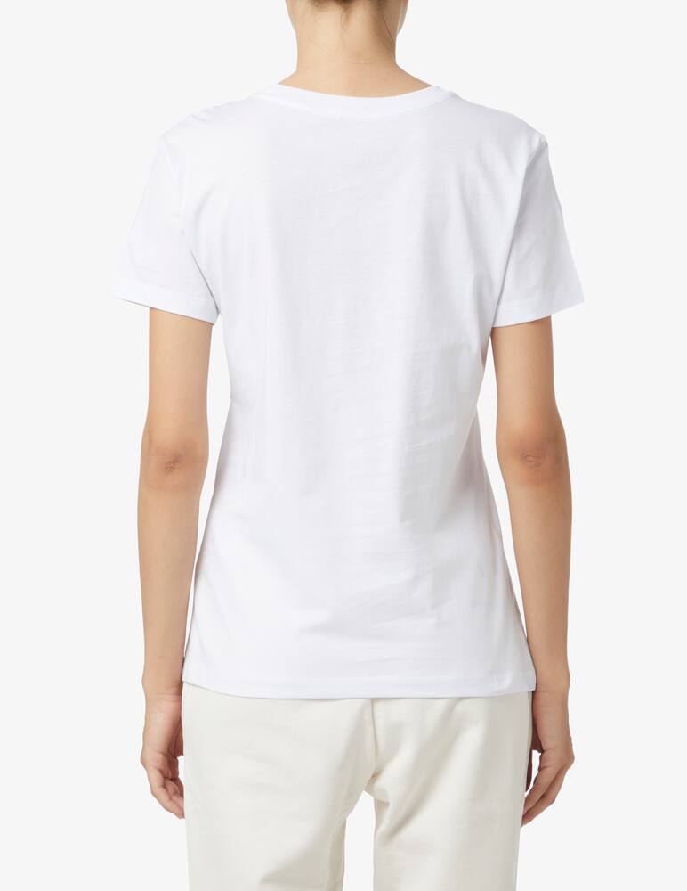 rinascente Armani Exchange Capsule Smile cotton t-shirt - White