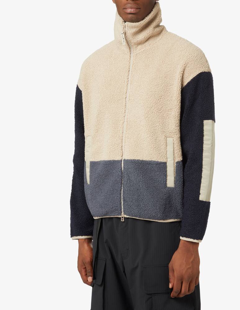 rinascente Armani Exchange Felpa in pile con zip - Beige