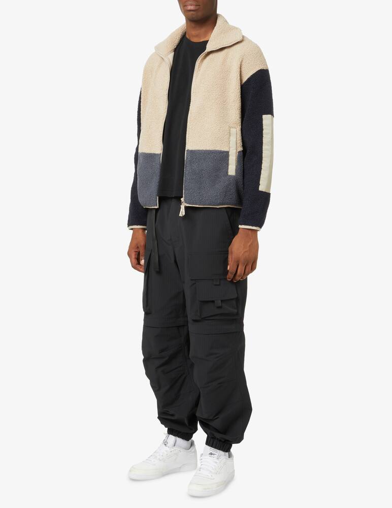 Armani Exchange Zip pile sweatshirt - Beige - picture 2 Armani Exchange Zip pile sweatshirt - Beige - picture 2