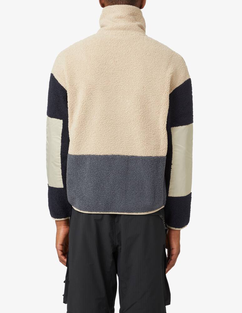 Armani Exchange Zip pile sweatshirt - Beige - picture 3 Armani Exchange Zip pile sweatshirt - Beige - picture 3