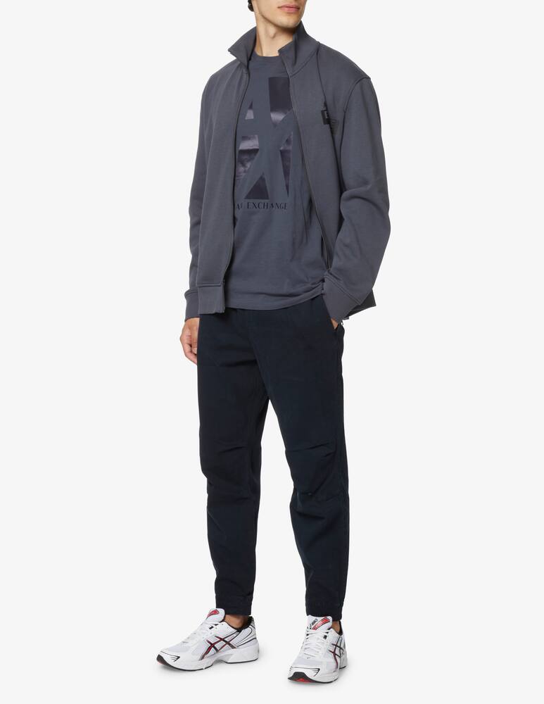 rinascente Armani Exchange Maglietta ax in cotone - grigio scuro