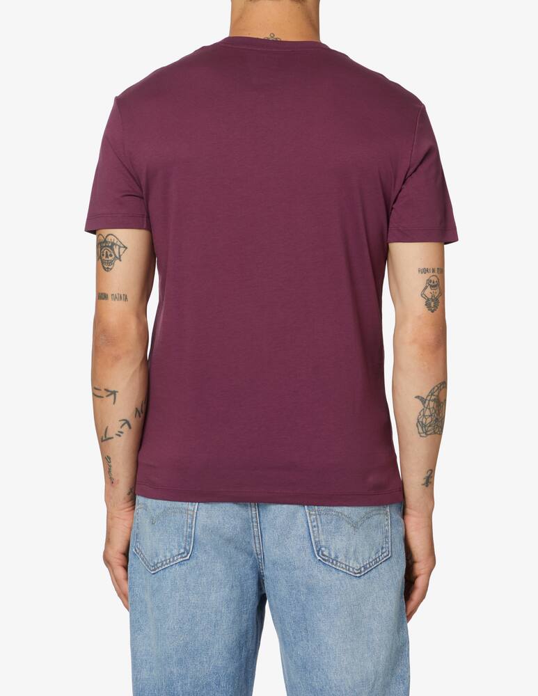 rinascente Armani Exchange Maglietta ax in cotone - bordeaux