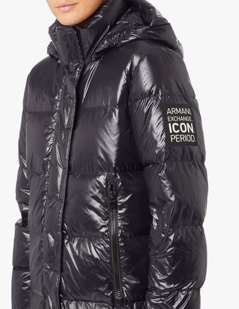 Armani Exchange Long down jacket - picture 4 Armani Exchange Long down jacket - picture 4