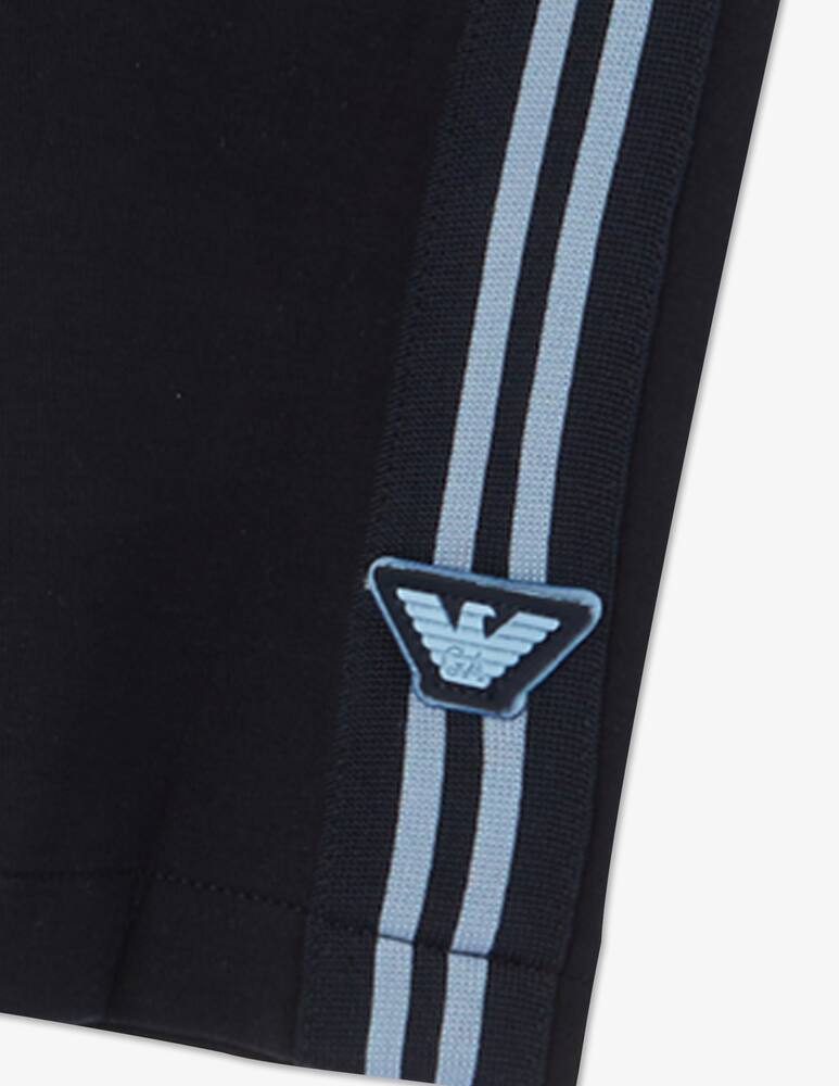 Emporio Armani Cotton trousers - Black - picture 2 Emporio Armani Cotton trousers - Black - picture 2