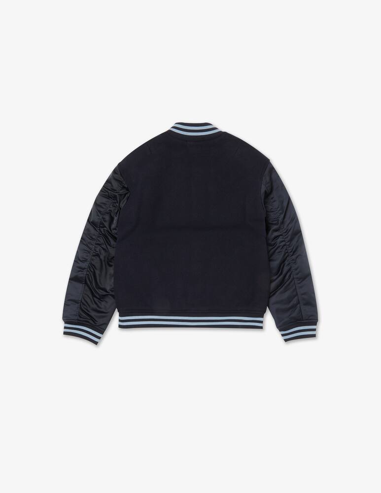 rinascente Emporio Armani Blouson wool jacket - Blue