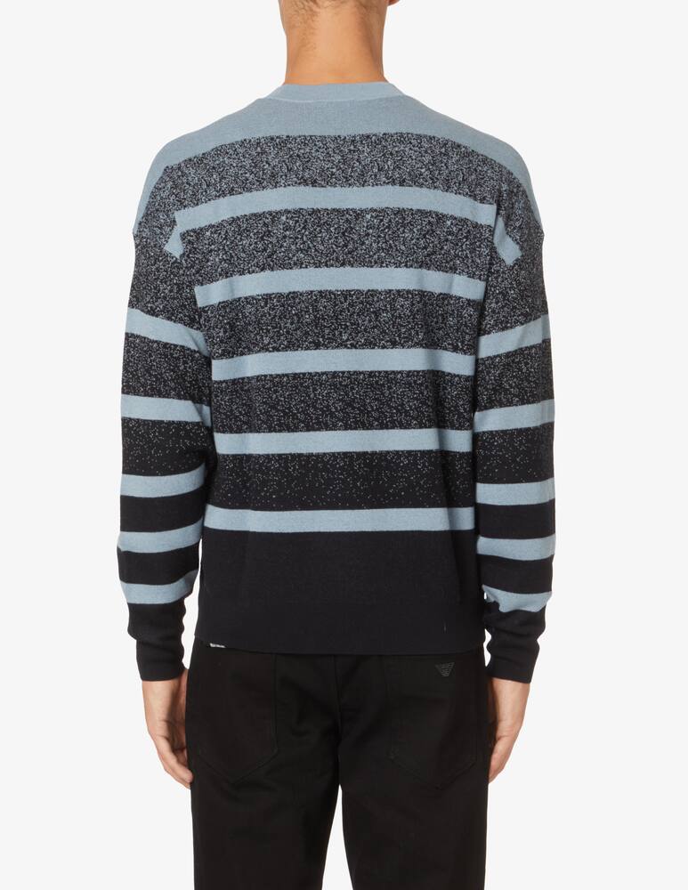rinascente Emporio Armani Logo jumper - light blue