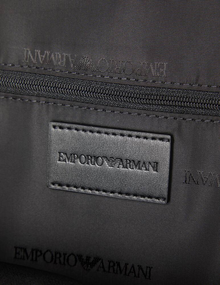 rinascente Emporio Armani Nylon travel backpack - Black