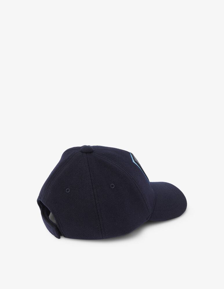 rinascente Emporio Armani Cappellino baseball in misto lana - Blu