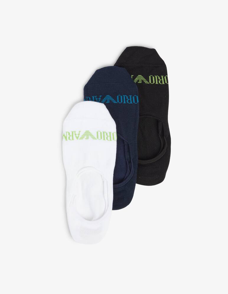 Armani Calzini 3 pezzi invisible casual - Multicolor - immagine 1 Armani Calzini 3 pezzi invisible casual - Multicolor - immagine 1