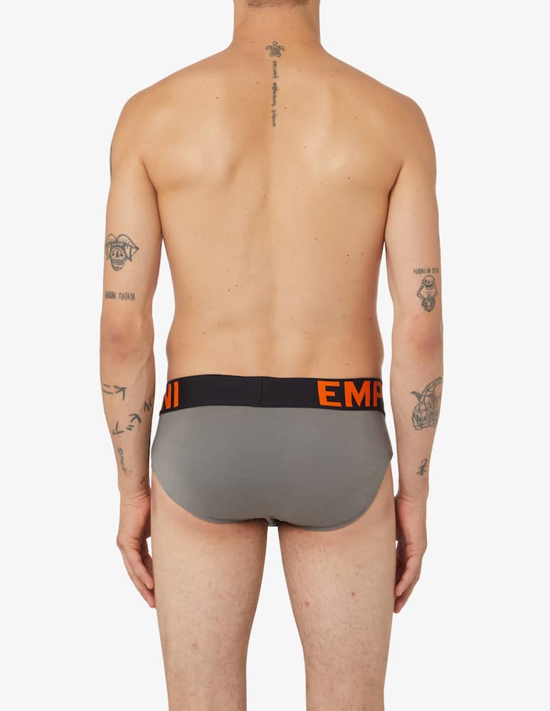 Emporio Armani Logo briefs - Multicolor - picture 3 Emporio Armani Logo briefs - Multicolor - picture 3