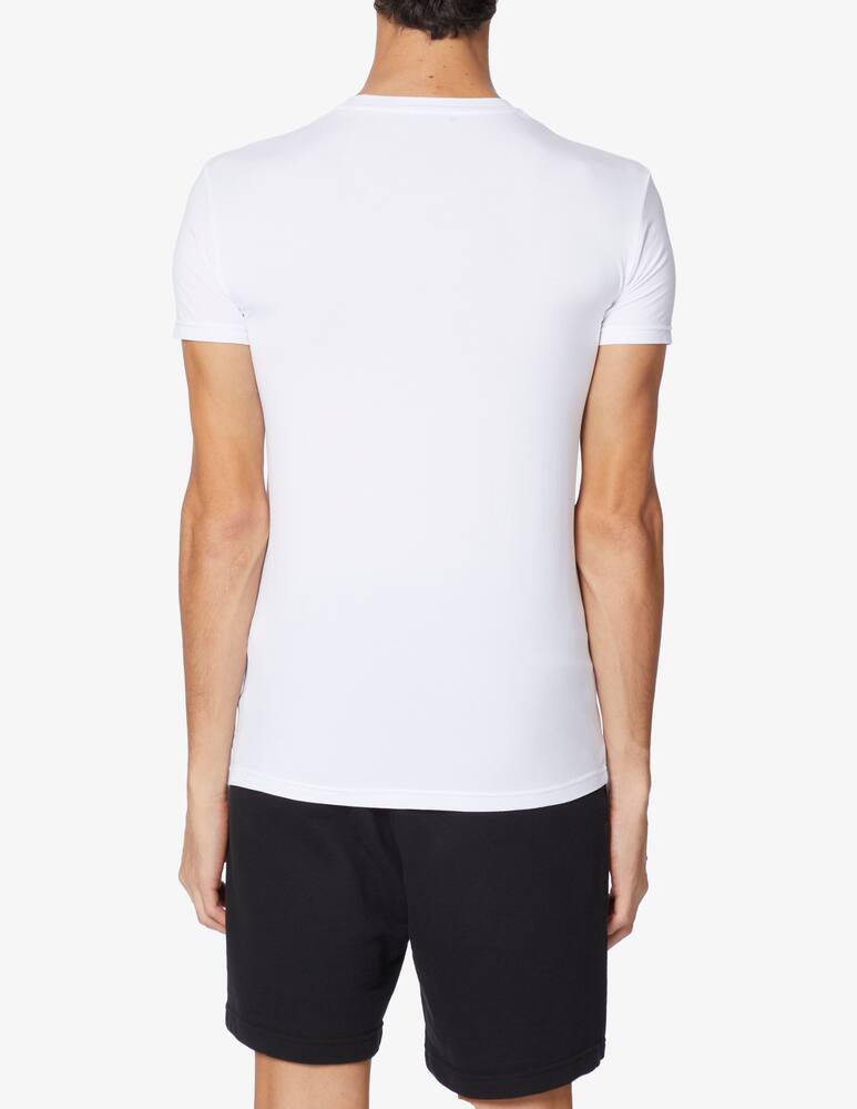 rinascente Emporio Armani Maglietta soft modal - Bianco
