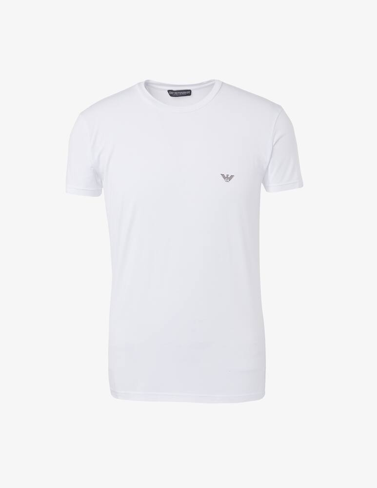 rinascente Emporio Armani Maglietta soft modal - Bianco