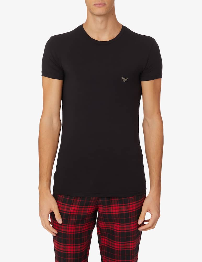 rinascente Emporio Armani Maglietta soft modal - Nero