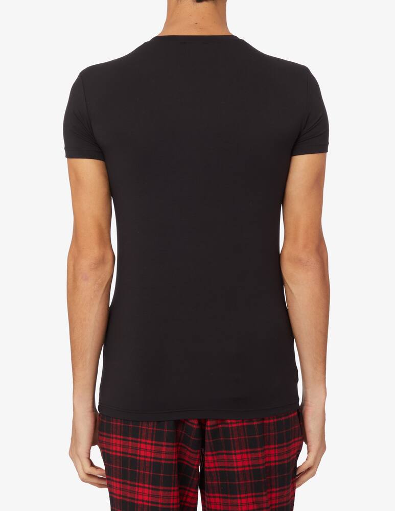 rinascente Emporio Armani Maglietta soft modal - Nero