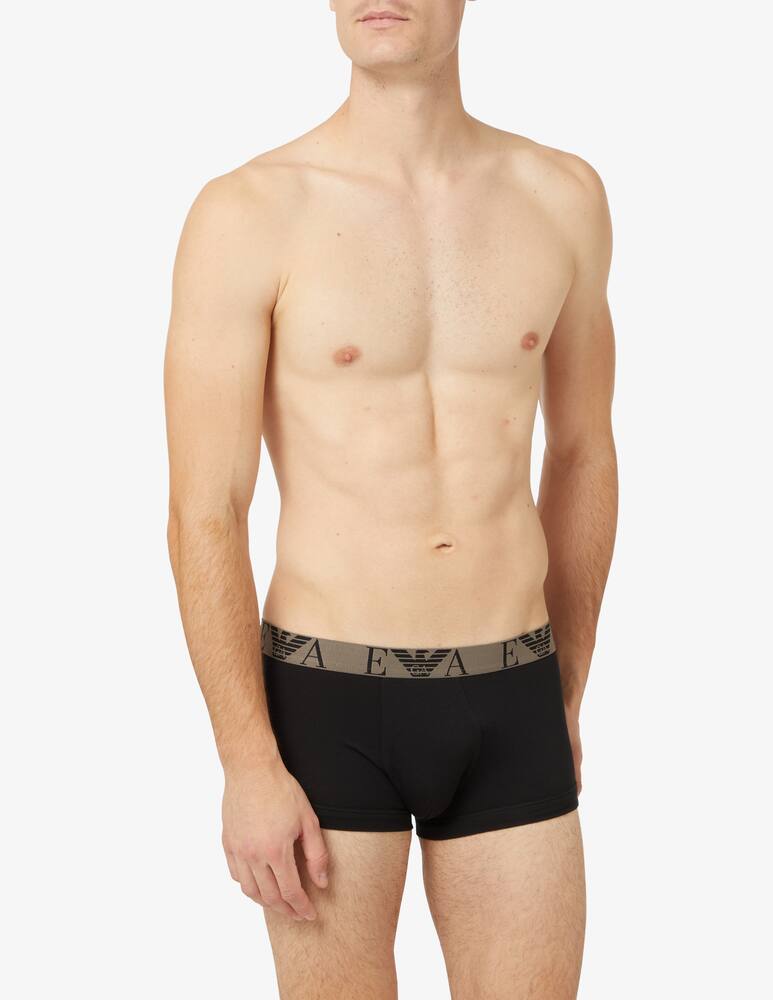 rinascente Emporio Armani Monogram trunks - 3 pack