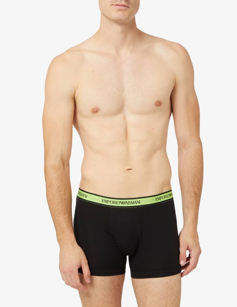 rinascente Emporio Armani Lateral band trunks - 3 pack