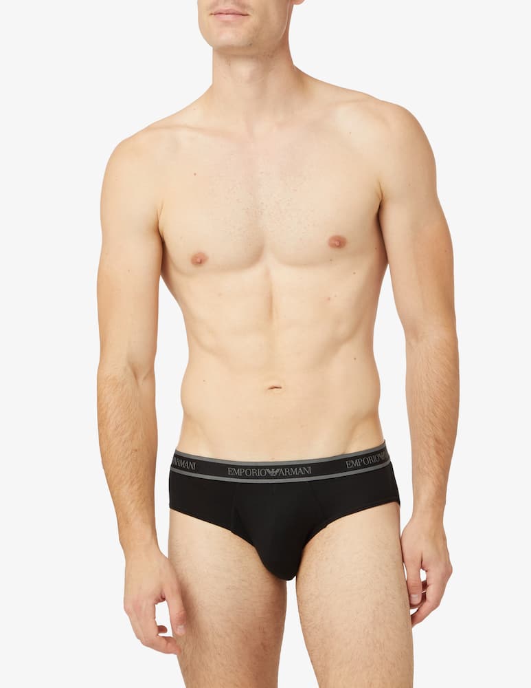rinascente Emporio Armani Lateral band briefs - 3 pack