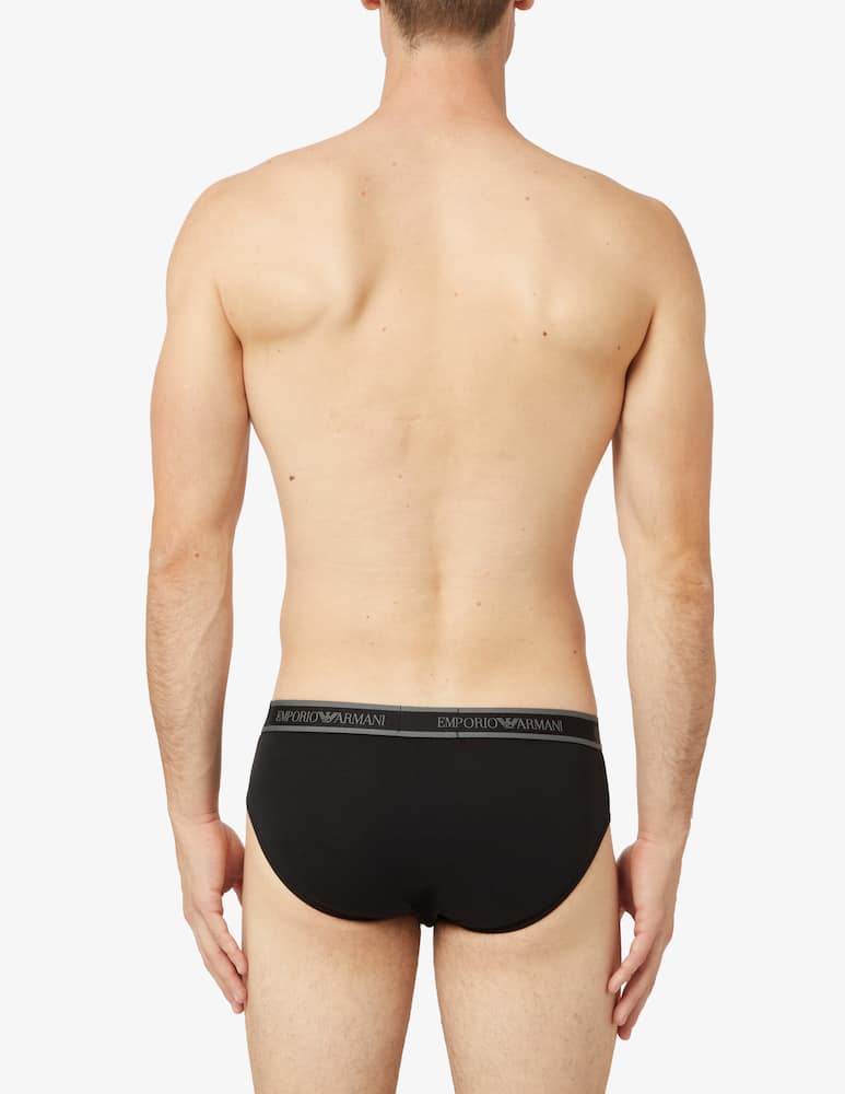 rinascente Emporio Armani Lateral band briefs - 3 pack