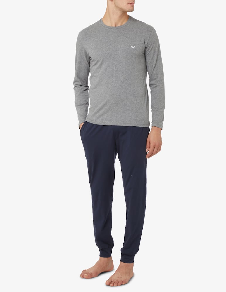 rinascente Emporio Armani Pigiama lungo endurance - Nero