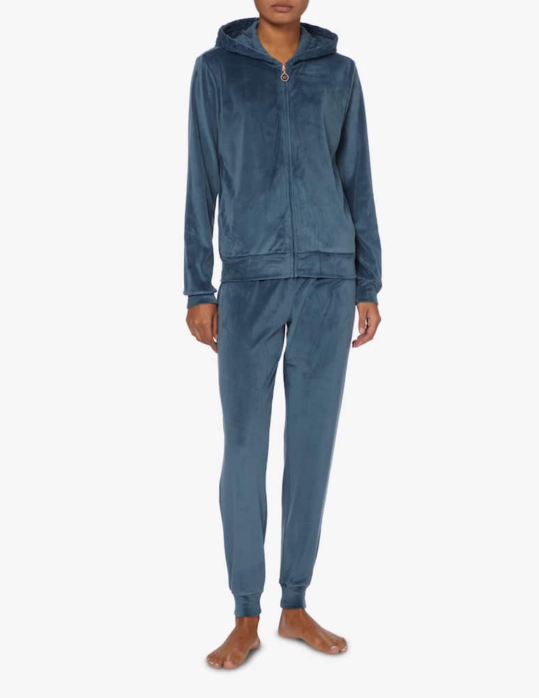 Emporio Armani Set full zip jacket and pants - Blue - picture 1 Emporio Armani Set full zip jacket and pants - Blue - picture 1