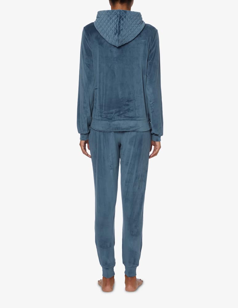 Emporio Armani Set full zip jacket and pants - Blue - picture 2 Emporio Armani Set full zip jacket and pants - Blue - picture 2