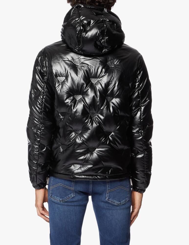 rinascente Emporio Armani Giacca bomber aquila in rilievo effetto pelle