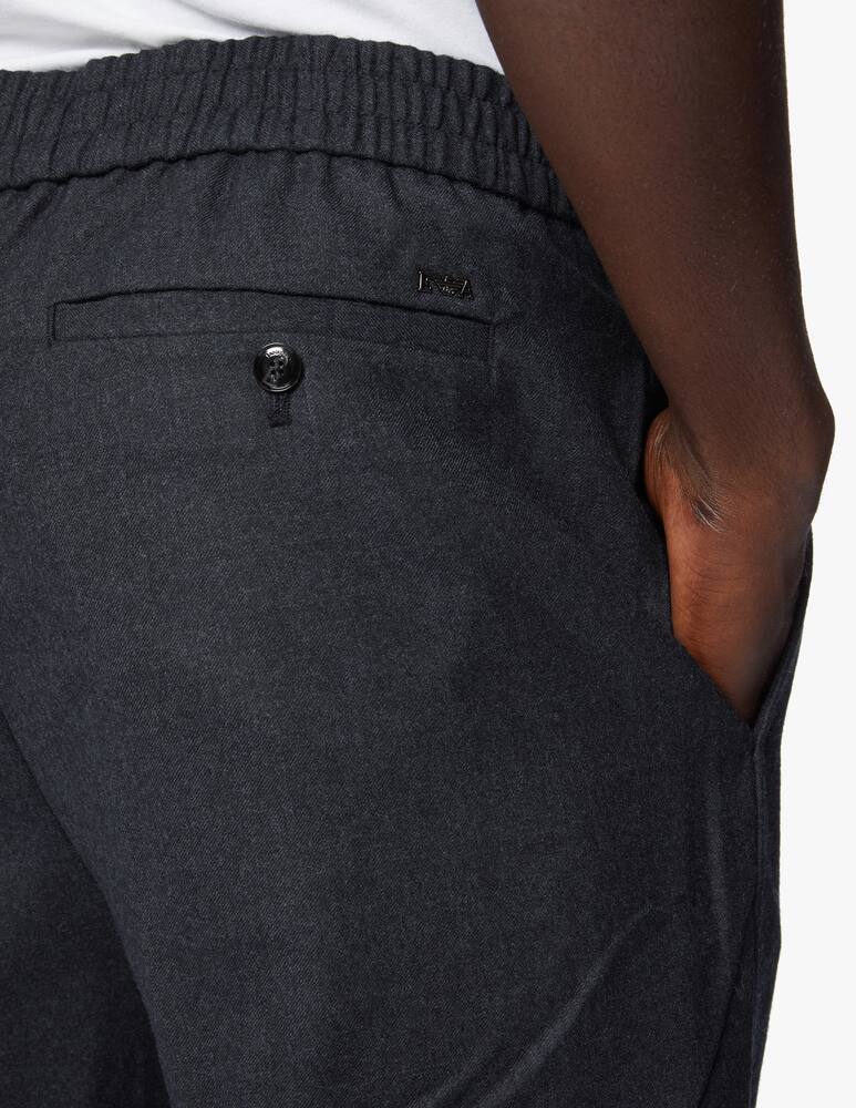 rinascente Emporio Armani Pantaloni sportivi lana simil panno