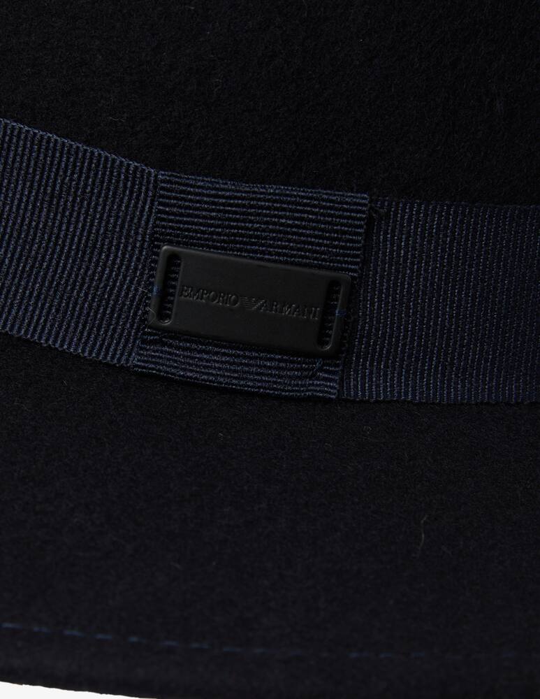 rinascente Emporio Armani Wool felt hat - Black