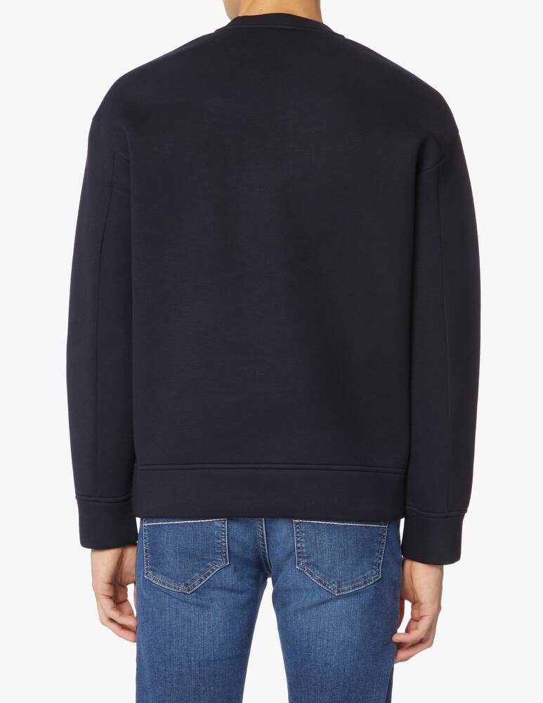 rinascente Emporio Armani Felpa neoprene ricamo grafico