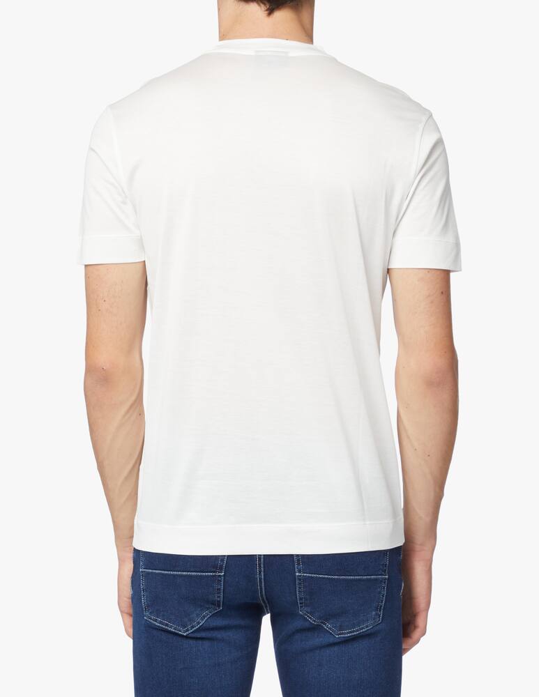 rinascente Emporio Armani Graphic embroidery t-shirt